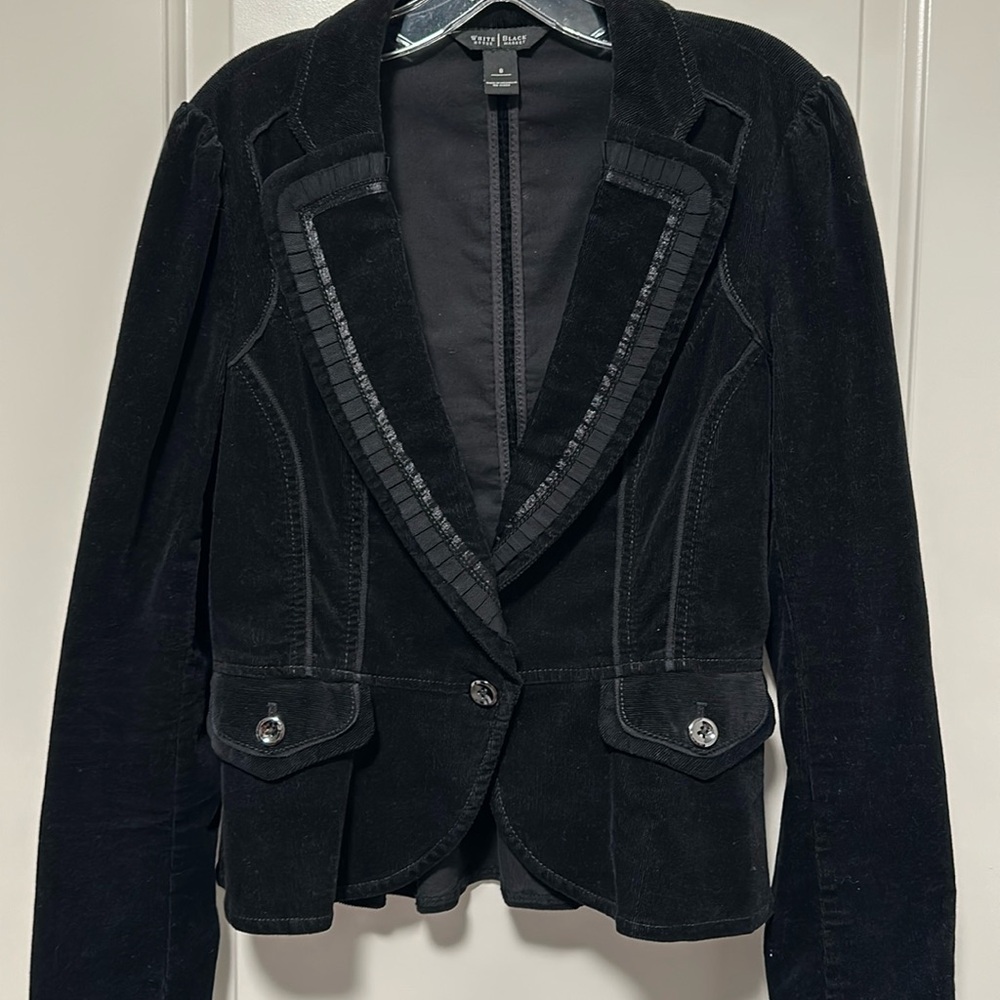 Ladies White House Black Market corduroy jacket, sz 8